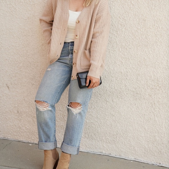 NWT‎ Carly Jean Distressed Topanga Boyfriend Jeans Size 2X - Picture 3 of 13